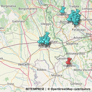 Mappa Via Edmondo de Amicis, 28100 Novara NO, Italia (17.9425)