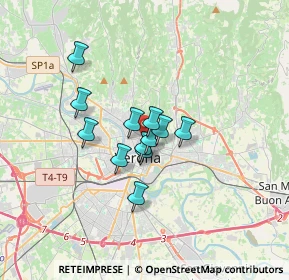 Mappa Via S. Giusto, 37121 Verona VR, Italia (2.17583)