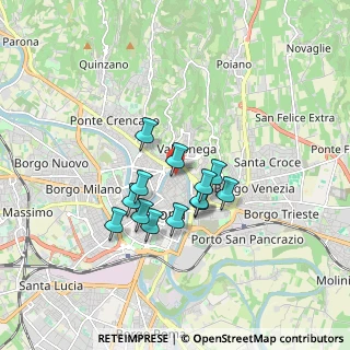 Mappa Via S. Giusto, 37121 Verona VR, Italia (1.31077)