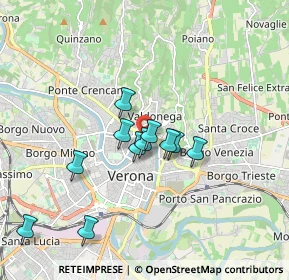 Mappa Via S. Giusto, 37121 Verona VR, Italia (1.47273)