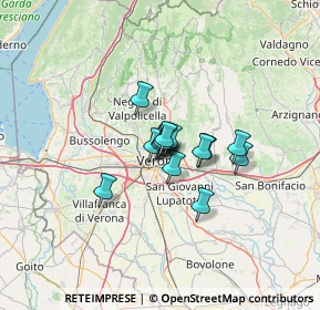 Mappa Via S. Giusto, 37121 Verona VR, Italia (7.00214)