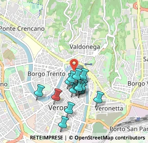 Mappa Via S. Giusto, 37121 Verona VR, Italia (0.80286)