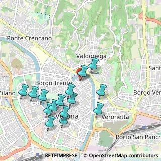 Mappa Via S. Giusto, 37121 Verona VR, Italia (1.04467)