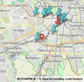 Mappa Via Giovanni Pastorelli, 20143 Milano MI, Italia (2.05273)