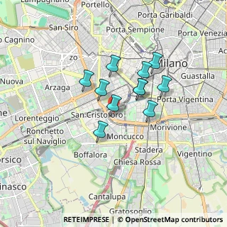 Mappa Via Giovanni Pastorelli, 20143 Milano MI, Italia (1.24091)