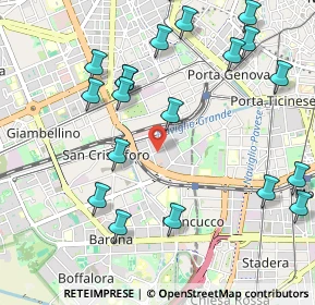Mappa Via Giovanni Pastorelli, 20143 Milano MI, Italia (1.228)
