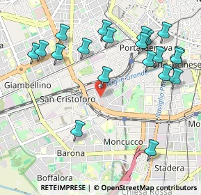 Mappa Via Giovanni Pastorelli, 20143 Milano MI, Italia (1.178)