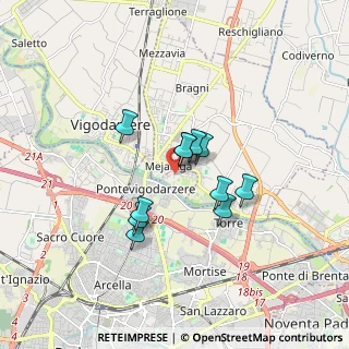 Mappa Via Isola di Torre, 35133 Padova PD, Italia (1.23273)