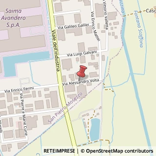 Mappa Via A. Volta, 5, 28060 San Pietro Mosezzo, Novara (Piemonte)