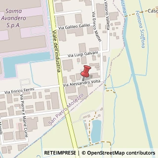 Mappa Via A. Volta, 13E, 28060 San Pietro Mosezzo, Novara (Piemonte)