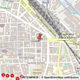 Mappa Corso Felice Cavallotti, 26, 28100 Novara, Novara (Piemonte)