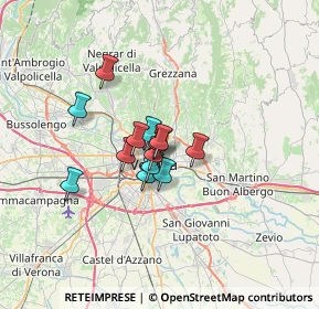 Mappa Via Cappelletta, 37121 Verona VR, Italia (4.11231)