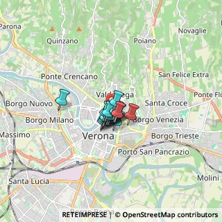 Mappa Via Cappelletta, 37121 Verona VR, Italia (0.70313)
