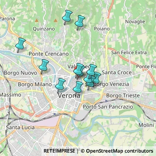Mappa Vicolo Fontanelle Duomo, 37121 Verona VR, Italia (1.41833)