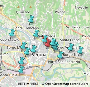 Mappa Vicolo Fontanelle Duomo, 37121 Verona VR, Italia (1.80938)