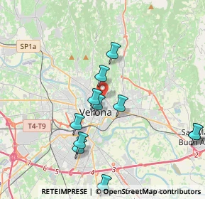 Mappa Vicolo Fontanelle Duomo, 37121 Verona VR, Italia (3.96182)