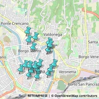 Mappa Vicolo Fontanelle Duomo, 37121 Verona VR, Italia (0.988)