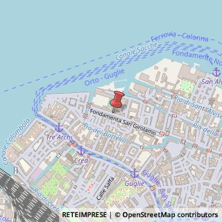 Mappa Fondamenta de le Capuzzine, 3009, 30121 Venezia, Venezia (Veneto)