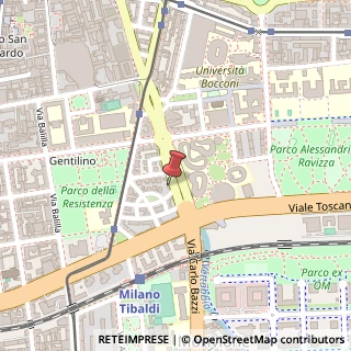Mappa Via Gian Carlo Castelbarco, 30, 20136 Milano, Milano (Lombardia)