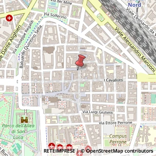 Mappa Via Negroni, 1, 28100 Novara, Novara (Piemonte)