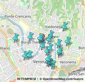 Mappa Ponte Garibaldi, 37121 Verona VR, Italia (0.835)