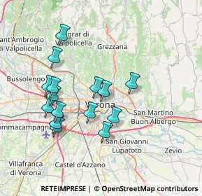 Mappa Ponte Garibaldi, 37121 Verona VR, Italia (6.80933)