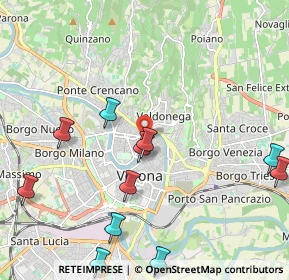 Mappa Ponte Garibaldi, 37121 Verona VR, Italia (2.53364)