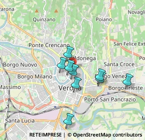 Mappa Ponte Garibaldi, 37121 Verona VR, Italia (1.98)