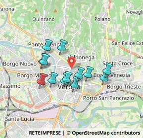 Mappa Ponte Garibaldi, 37121 Verona VR, Italia (1.43308)