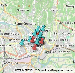 Mappa Ponte Garibaldi, 37121 Verona VR, Italia (0.94786)