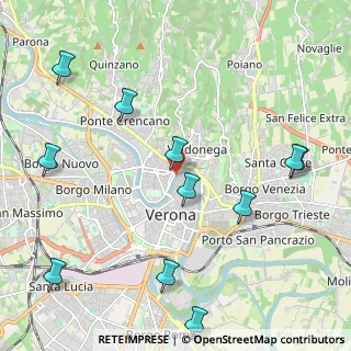 Mappa Ponte Garibaldi, 37121 Verona VR, Italia (2.58909)