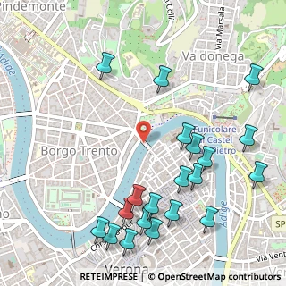 Mappa Ponte Garibaldi, 37121 Verona VR, Italia (0.6475)