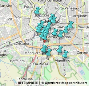 Mappa Via Odoardo Tabacchi, 20136 Milano MI, Italia (1.272)
