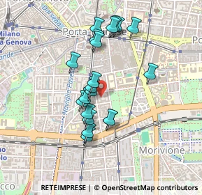 Mappa Via Odoardo Tabacchi, 20136 Milano MI, Italia (0.387)