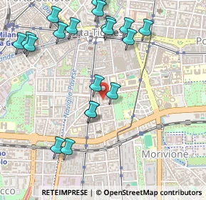 Mappa Via Odoardo Tabacchi, 20136 Milano MI, Italia (0.607)
