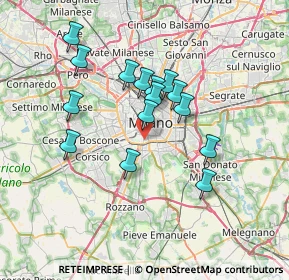 Mappa Via Odoardo Tabacchi, 20136 Milano MI, Italia (6.046)