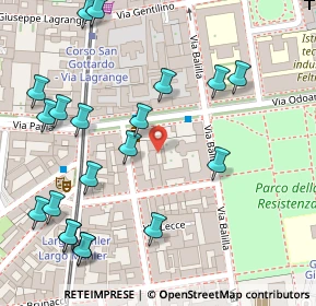 Mappa Via Odoardo Tabacchi, 20136 Milano MI, Italia (0.16)