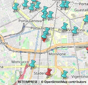 Mappa Via Odoardo Tabacchi, 20136 Milano MI, Italia (1.3935)