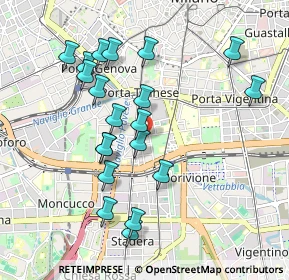 Mappa Via Odoardo Tabacchi, 20136 Milano MI, Italia (0.9405)