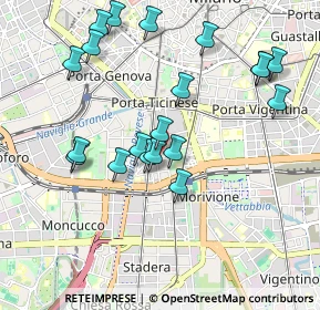 Mappa Via Odoardo Tabacchi, 20136 Milano MI, Italia (0.987)