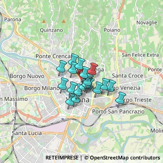 Mappa Lungadige Riva-Battello, 37121 Verona VR, Italia (0.99263)