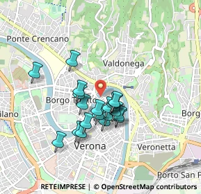 Mappa Lungadige Riva-Battello, 37121 Verona VR, Italia (0.6775)