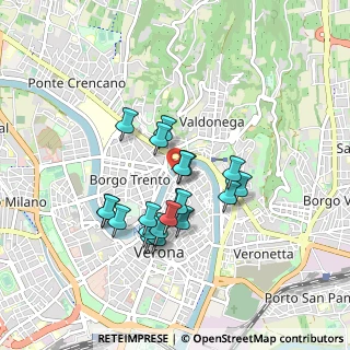 Mappa Lungadige Riva-Battello, 37121 Verona VR, Italia (0.7435)