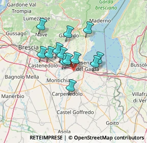 Mappa Via Trivellino, 25017 Lonato del Garda BS, Italia (10.00538)