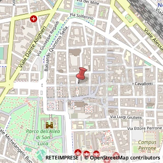 Mappa Corso Italia, 22f, 28100 Novara, Novara (Piemonte)