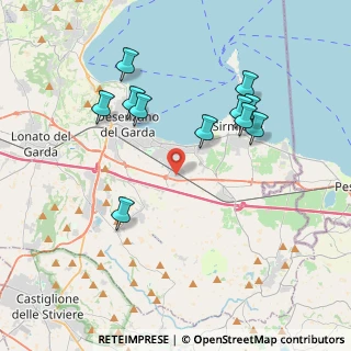 Mappa Via Enrico Fermi, 25015 Desenzano del Garda BS, Italia (3.81909)