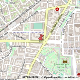 Mappa Via Andrea Costa, 1, 28100 Novara, Novara (Piemonte)