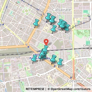Mappa Via Colletta Pietro, 20137 Milano MI, Italia (0.455)