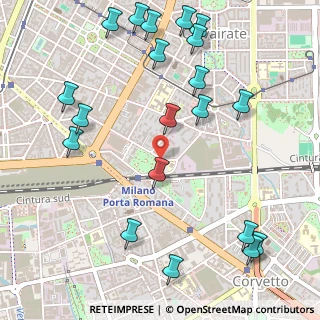 Mappa Via Colletta Pietro, 20137 Milano MI, Italia (0.6685)