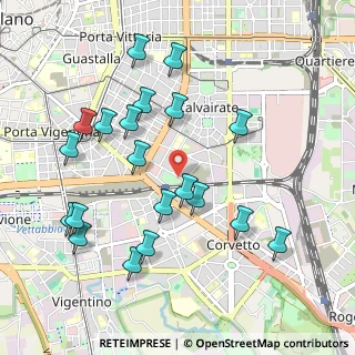Mappa Via Colletta Pietro, 20137 Milano MI, Italia (1.052)